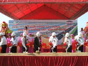 Khởi công xây dựng khu nhà xưởng xây sẵn Mỹ Phước